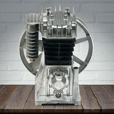 2HP Air Compressor Pump ， 1.5KW Piston Twin Cylinder Air Compressor Head Pump
