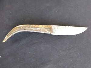 Antique Navaja Knife Spanish Or Italian  Knife. 19th Century