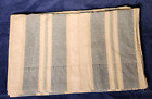 Vintage Ralph Lauren Whitman Queen Flat & Fitted Sheet Set Blue Stripe *READ*