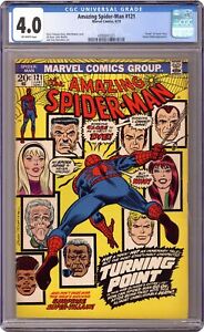 Amazing Spider-Man #121 CGC 4.0 1973 4390841021 Death of Gwen Stacy