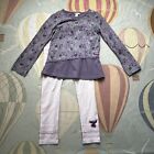 Naartjie Purple Two Piece Outfit Girls Size 7 Years