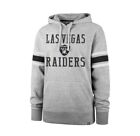 Las Vegas Raiders sweatshirt hoodie hood '47 Brand new long sleeve grey NFL