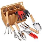 New ListingGardening Hand Tools with Basket – Garden Tool Set Gardening Gifts for Women Men