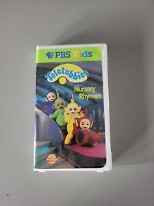 PBS Kids Teletubbies - Nursery Rhymes Vol. 3 (VHS, 1999) White Clamshell 90s