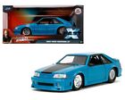 1/24 Jada Fast & Furious X 1989 Ford Mustang GT Diecast Model Turquoise 34922