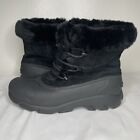 Sorel women’s Snow Angel Lace black thinsulate boots size 9