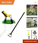 Adjustable Long Handle Garden Hoe - Weeding Tool for Gardening - Heavy Duty