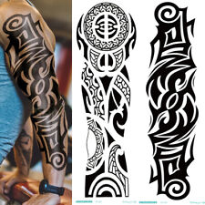 Temporary Tattoos Set Full Arm Body Totem Sticker Waterproof Fake Tattoo Sleeves