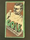 VINTAGE 1909 GOLF Advertising Razor Blade Shaving Packet