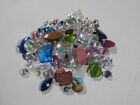250 cts Mixed Gemstone Lot From Gold Silver Scrap Jewelry Cz More 50 Grams Lot-E