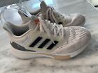 Adidas Women's White Black Multicolor Size 6.5 EQ21 Run Lace Up Running Shoes