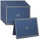 24-Pack Navy Blue Certificate Holders - Use as Award, Diploma Cover, Letter-Size