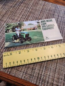 Vintage John Deere Advertising Brochure - Lawn And Garden Equipment Advertising