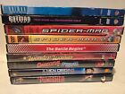 Lot of 9 DVD Super Hero Movies- Batman, Spiderman, Punisher, Wonder Woman