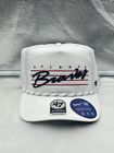 Atlanta Braves MLB '47 Brand White Script Hitch Rope Adjustable Snapback Hat