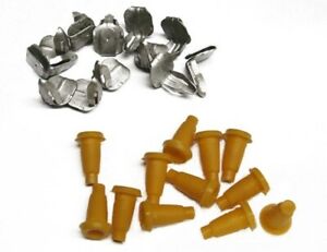 1960-79 A / B / X / F Body Door Panel Clip & Grommet Installation Set 24 Pieces (For: 1966 Impala)