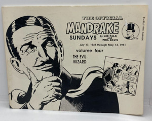 Mandrake Official Sundays Lee Falk Volume 4 The Evil Wizard PB 1989