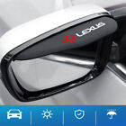 2X Rear View Mirror Rain Board Eyebrow Guard Sun Visor Car Accessories for Lexus (For: Lexus IS350 F Sport)