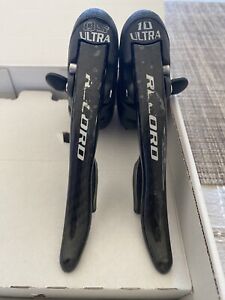 Campagnolo Record shiftlever set carbon levers 10 speed system