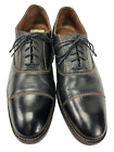 Johnston & Murphy Black Leather Sz 12 Dress Shoes ( 59-11825)