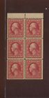 332a Washington Mint Booklet Pane of 6 Stamps NH (By 984)