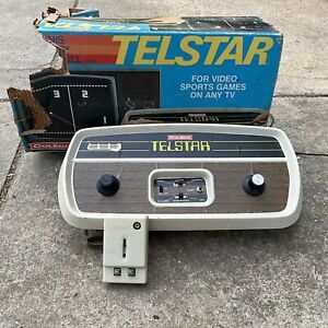 Vintage 1976 Telstar Video Game Console - Tennis - Hockey - Handball