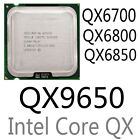 intel Xeon QX6700 QX6800 QX6850 QX9300 QX9650 LGA775 Interface CPU Processor