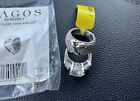Lot Of 2 Rings, 1 Ring Is Designer Lagos 1 Is Stamped GSK.  Both Sterling Silver