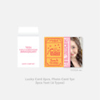 Girls’ Generation 16th ANNIVERSARY OFFICIAL MD GOODS LUCKY CARD SET + PHOTOCARD