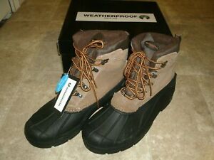 NEW Weatherproof 3m Alpine II Tan Mens WInter Duck Boots, Size 12, MSRP: $95