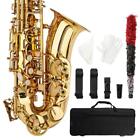 Ktaxon  Professional Alto Saxophone E Flat  Sax With Carrying Case