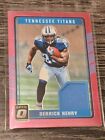 Derrick Henry 2016 Panini Optic Threads Game Jersey Rookie RC Titans Ravens