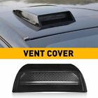 Black Decorative Flow Air Intake Scoop Bonnet Vent Hood Cover Universal Fit Cars (For: 2022 Ford Escape)