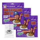 Big League Chew- Ground Ball Grape Bubble Gum- 3 Pack- 2.12oz RUS Candy Co. Bag