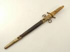 WW2 Imperial Japanese Navy Officer's Dagger / Dirk Naval Sword