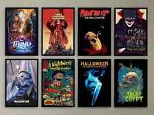 Horror Canvas Wall Art Movie Poster Print Picture IT Halloween Friday 13th Thing