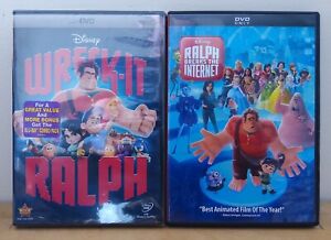 New ListingDisney's Wreck-it Ralph / Ralph Breaks DVD lot Poppins Moana Peter Pan Brave Up