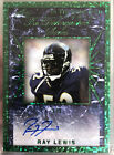 2022 Leaf In The Game Used Sports Emerald Ray Lewis Distinguished Auto 1/1 SSSP