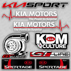 Fit New Kia Sportage KDM GT Line Car 3D Sticker Vinyl Decal Marker Decorate (For: Kia Sportage)