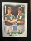 mark mcgwire & jose canseco Bash Brothers 1988 topps #759