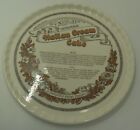 Vintage 1983 Royal China Co. Homemade Italian Cream Cake Recipe Plate
