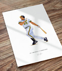 Bobby Bonilla Pittsburgh Pirates Baseball Illustrated Print Poster Art