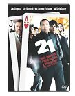 21 (DVD, 2008, Single Disc Version) Kevin Spacey, Kate Bosworth, Jim Sturgess