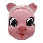 Masquerade Latex funny Pink Pig Mask Halloween Party Animal Cosplay Costume Prop