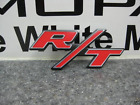 09-12 Dodge Ram 1500 New R/T RT Grille Emblem Nameplate Red & Black Mopar OEM (For: Ram)