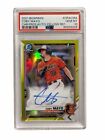 New Listing2021 Bowman Chrome Coby Mayo Yellow Refractor Auto /75 PSA 10 POP 10