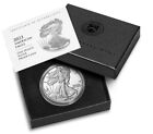 New Listing2023 w proof silver eagle with black box and coa