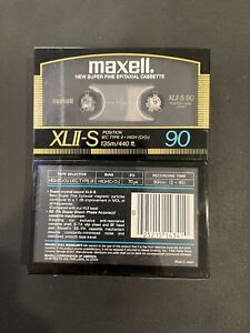 Lot of 2 new Maxell XLII- S 90 position type II High CR02 blank audio cassettes