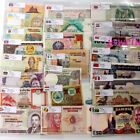 Wholesale Lots 50 Pcs Different World Banknotes Paper Money Foreign Collections