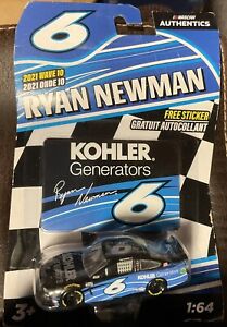 Ryan Newman #6 Kohler Generators NASCAR Authentics 2021 Wave 10 scale 1:64
